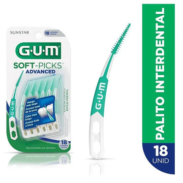 Soft Picks Advanced GUM 18 Unidades