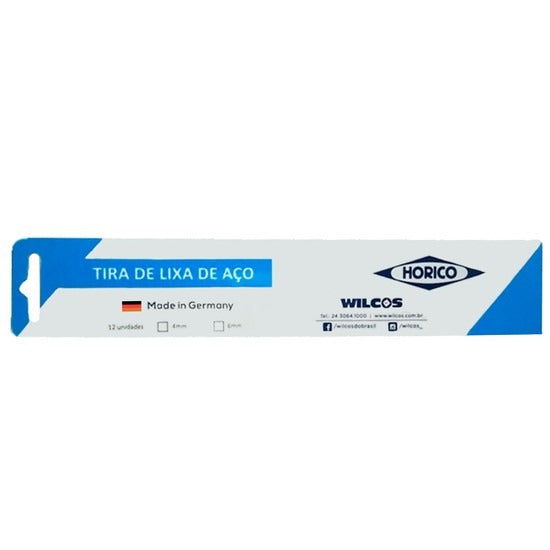 TIRA DE LIXA DE AÇO  6MM HORICO